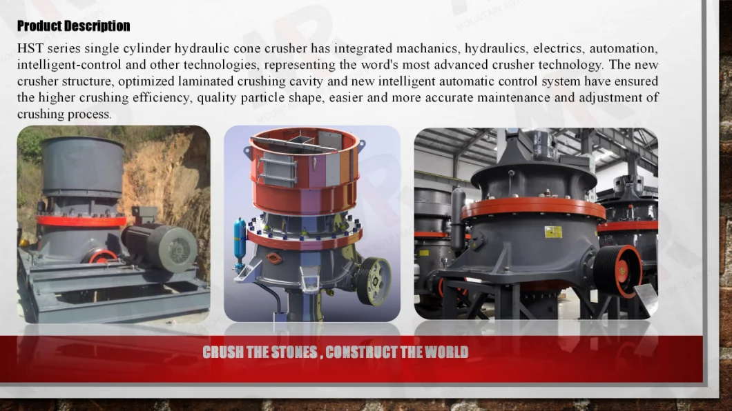 TGV van de stenen Maalmachinerots kiezen Maalmachine van de Cilinder de Hydraulische Kegel uit