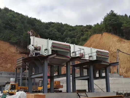 Van de het Schermzeef van de hoog rendement de Lineaire Trilling Trillingsmachine voor Complexen Concrete installatie