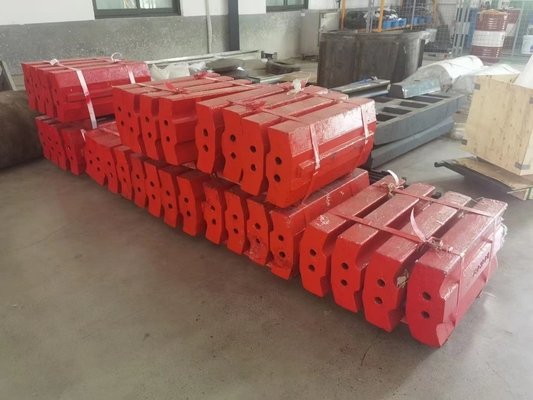 PF1007 de Plaat van de mangaanslijtage van de Effectmaalmachine van PF1010 1210 1214 1315 de Voeringsplaat