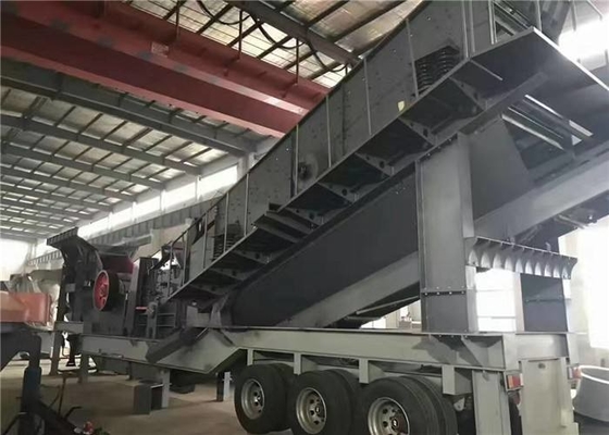 Van de de Installatiemaalmachine van PEW1100 300Kw Draagbare Verpletterende de Bouwmachine in Mijnbouw en Steengroeve