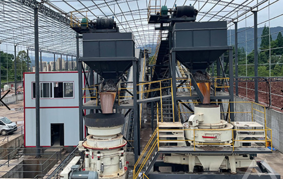 Capaciteit 200-300 TPH M Sand Making Machine, het Materiaal van de de Verwerkingsinstallatie van het Kiezelzuurzand, de fabrikant van vsimaalmachines
