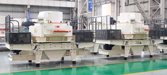 de Machine van de het Zandmaker van 160Kw 540 TPH, Verticale de Schachtpers van de Kwartssteen VSI