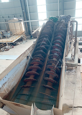 250 van TPH 2*15Kw-het Trillen Fijne het Zandterugwinning van de het Schermmachine en het Ontwateren
