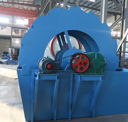 15Kw het trillende Schermmachine 120 TPH-de Machine van Grondclay bucket mobile sand washing