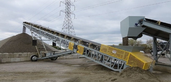 Van de de Stoffen Beweegbare Riem van EP500/3 EP200 Vuurvaste de Transportband Rubbermijnbouw