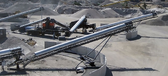 Van het de Transportband440v Cement van de olie Vuurvaste Aangedreven Riem de Mijnbouwsteengroeve