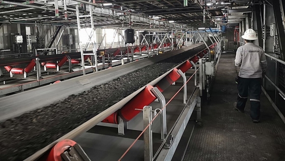 Van het de Transportband440v Cement van de olie Vuurvaste Aangedreven Riem de Mijnbouwsteengroeve