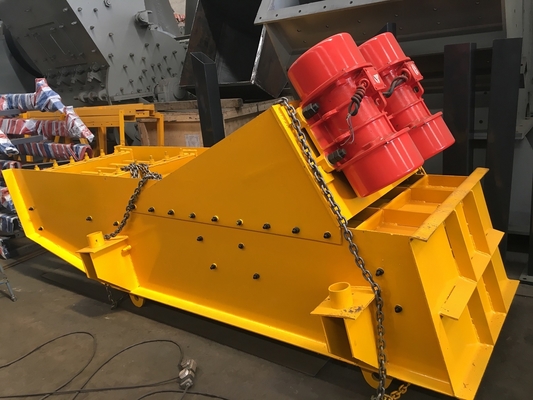 80 Elektrische Trillende de Voedermachine GZT 0724 Ingevoerde Grootte 0mm van TPH--1000mm