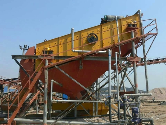 Van de het Schermzeef van de hoog rendement de Lineaire Trilling Trillingsmachine voor Complexen Concrete installatie