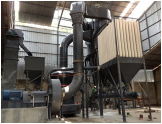 Raymond Powder Grinding Mill 1 - 50 TPH Kalkspaat voor Malende 200 Mesh Silica Sand