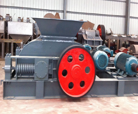 Maalmachine die van de kwarts de Vlotte Dubbele Rol tot Zand maakt blauw Geel Ijzergrijs, maalmachine voor steenkool met twee rollen