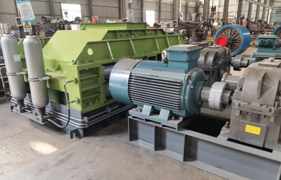 Erts Twee Dubbele Rolmaalmachine 70 T/H 600mm Toller breedte voor Zand het Maken