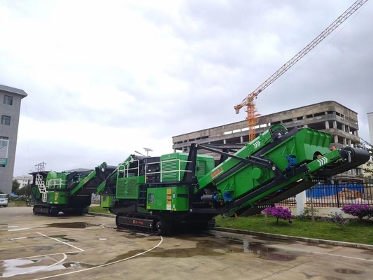 C106 Kruippakjetype Mobiel Maalmachines en Roosters600×900 Klein Draagbaar Granietgrint