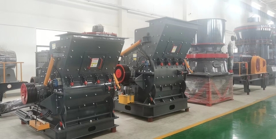 80-100 T/H de Maalmachinemachine van de Rotshamer om de Bouw van de de Rotssteen van het Metaalzand Te ontginnen