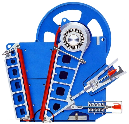 V Machine van de de Kaakmaalmachine van de Ernst de Enige Knevel Primaire met Hoge Capaciteit CJ1211