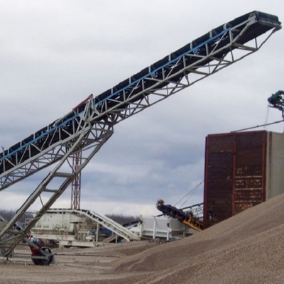 Geneigde de Rubberriemtransportband van de Hoekzijwand voor Industrie van het Steenkoolcement