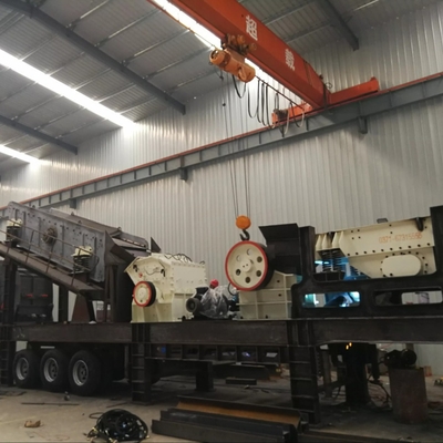 Gebruikte Mobiele Maalmachinemachine PF1010 60 TPH